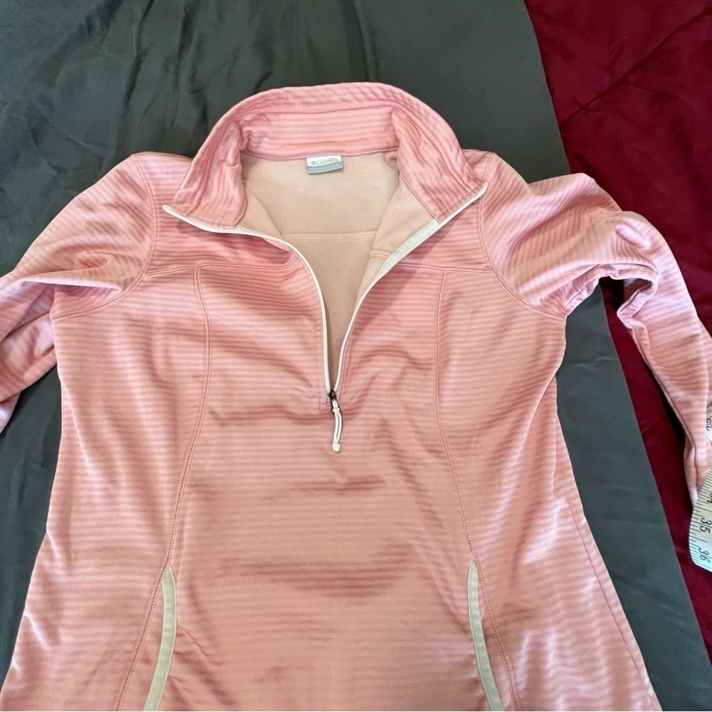 Columbia Optic Got It Half Zip Fleece Lined Pullover size Large - Picture 4 of 9